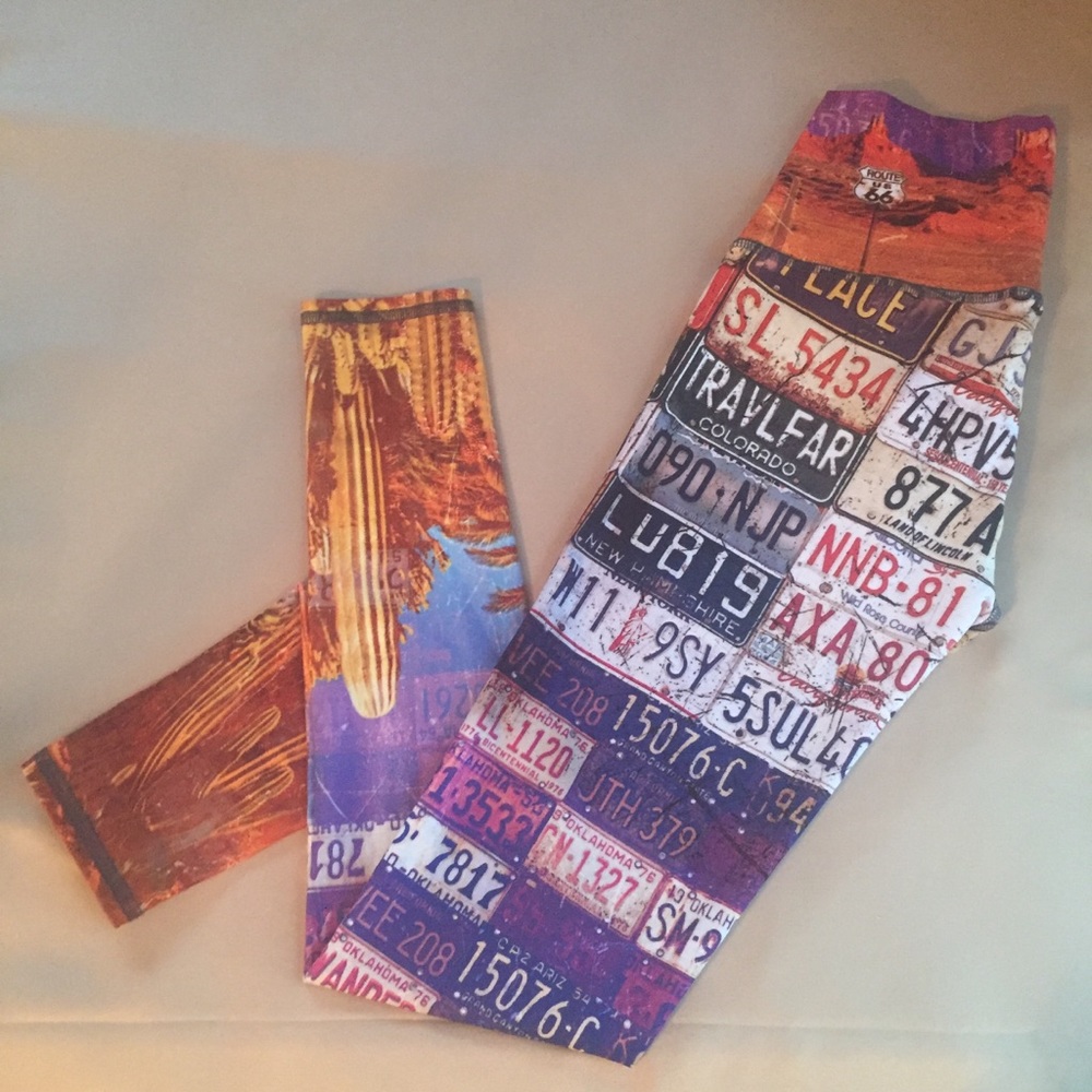 Niyama Sol Zzyzx barefoot legging sz. S